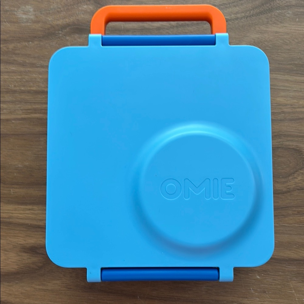 Box Blue and Orange Kids Lunchbox